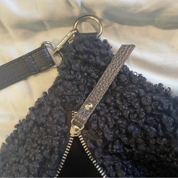 Faux Sherpa Sling Bag - Picture 3 of 3